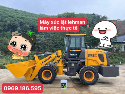 Máy xúc lật Trung Quốc LEHMAN ZL936 gầu xúc 1.2m3