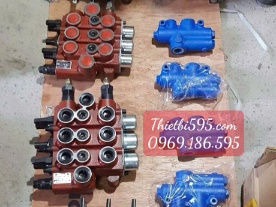 Van ngăn kéo cơ khí máy xúc lật