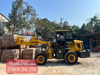 Bàn giao máy xúc lật LEHMAN ZL936QR 81KW