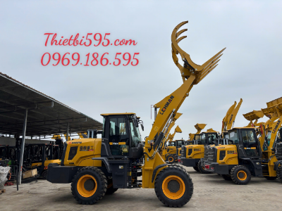 Giới thiệu máy xúc lật LEHMAN ZL946PR KẸP GỖ