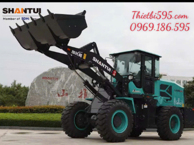 MÁY XÚC LẬT ĐIỆN SHANTUI LE39X5 GẦU 2,2 KHỐI