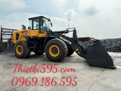 Máy xúc lật SHANTUI L55B5 HMAX – Giải pháp xúc đổ cao hiệu suất vượt trội cho doanh nghiệp