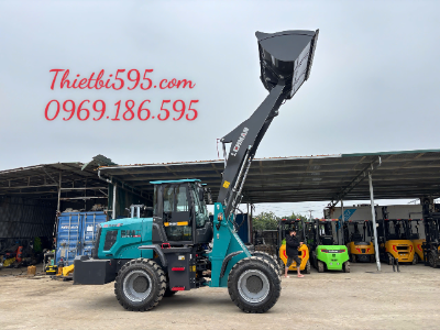 Máy Xúc Lật LEHMAN ZL948ZG Cần Dài 4,6 Mét – Giải Pháp Bốc Xếp Nông Sản, Lâm Sản Hiệu Quả