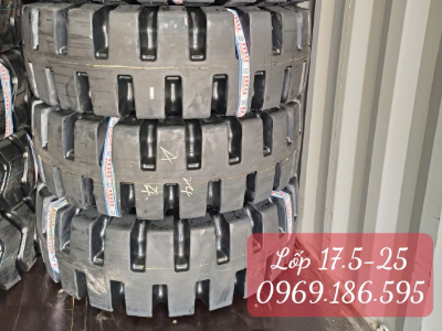 LỐP XÚC LẬT 17.5-25 GAI NGANG – BỐ THÉP CHẤT LƯỢNG CAO, GIÁ THÀNH HỢP LÝ, ĐẦU TƯ HIỆU QUẢ