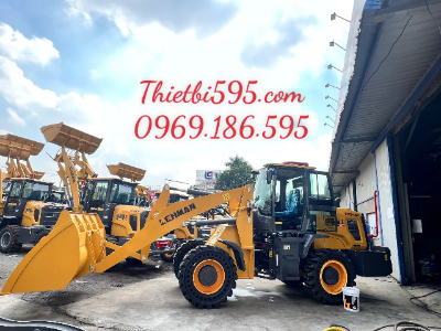 MÁY XÚC LẬT LEHMAN LM948G 85KW GẦU 2 KHỐI, LỐP ĐẶC CHỐNG ĐINH, CẦN DÀI XẢ TẢI 4,7M