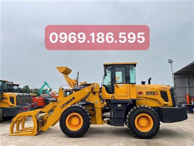 MÁY XÚC LẬT LEHMAN ZL950z 92KW KẸP GỖ