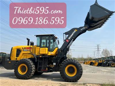 MÁY XÚC LẬT SHANTUI LH60G GẦU XÚC 5M3