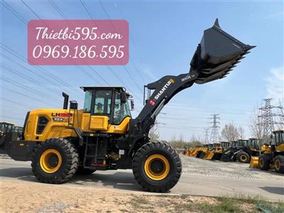 MÁY XÚC LẬT SHANTUI LH60G GẦU XÚC 5M3
