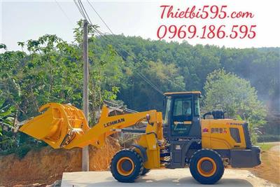 Máy xúc lật LEHMAN ZL936GP cần dài gắp gỗ