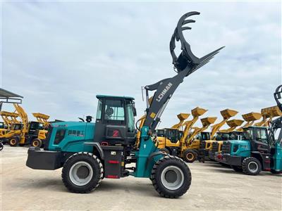 Máy xúc lật LEHMAN ZL948Z gắp gỗ