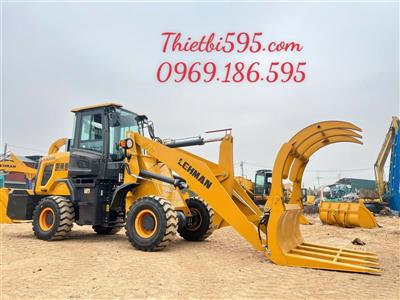 Máy xúc lật LEHMAN gắp gỗ ZL932G công suất 65kw