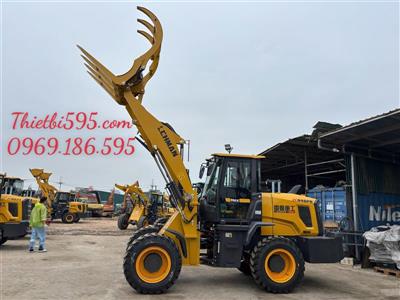 MÁY XÚC LẬT LEHMAN ZL946PR KẸP GỖ