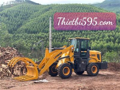 XÚC LẬT LEHMAN ZL936 GẮP GỖ